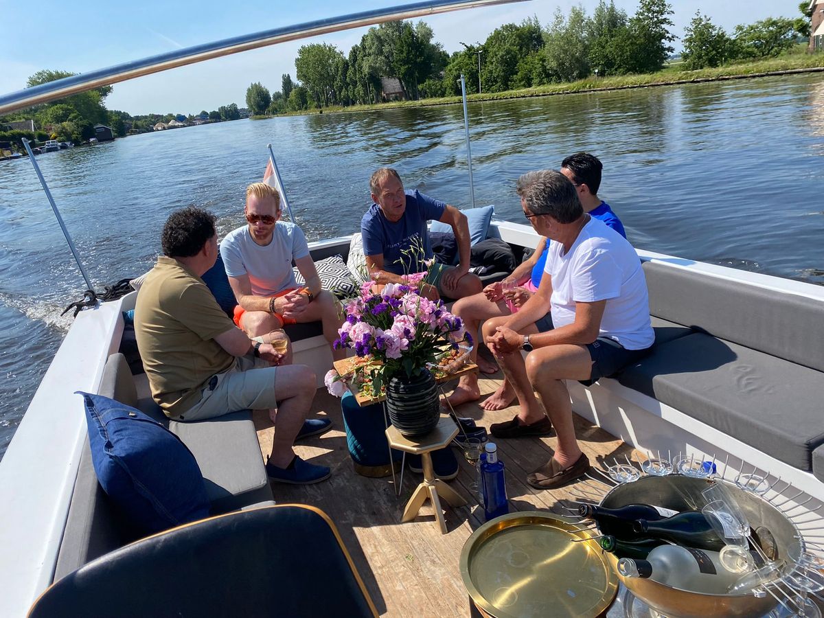 Sfeer op de boot